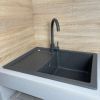 Мойка кухонная Adamant Anila графіт + змішувач (182496910313) изображение 2