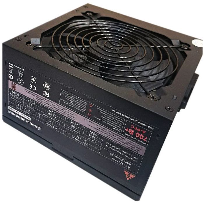 Блок питания Golden Field 700W (ATX-EX700W) изображение 2