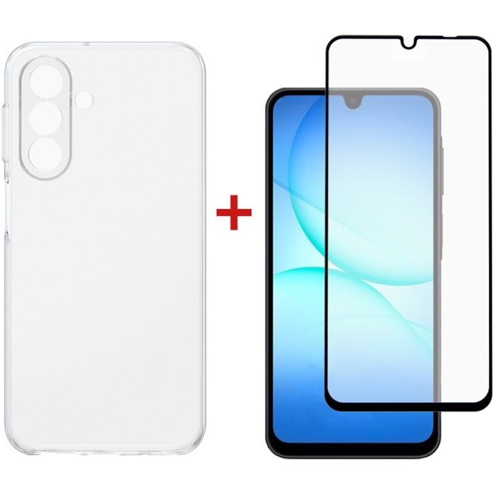 Чехол для мобильного телефона Dengos Samsung Galaxy A17 TPU+glass Transparent (DG-KM-171)