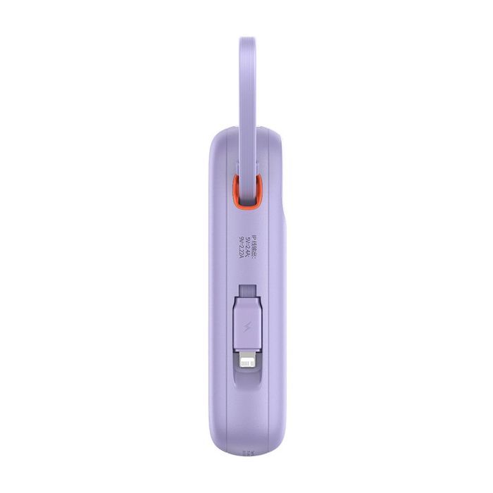 Батарея універсальна Baseus Qpow2 20000mAh 22.5W PD, QC/3.0, Purple (P10055002513-00) зображення 4