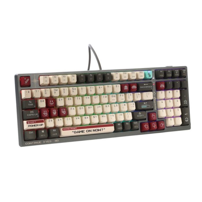 Клавиатура A4Tech Bloody WS98 Wireless/Bluetooth/USB UA Pixels Red (4711421001090) изображение 3