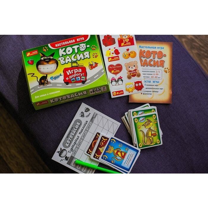 Настольная игра Ранок Котовесия(дорожная) (4823076143275) изображение 3
