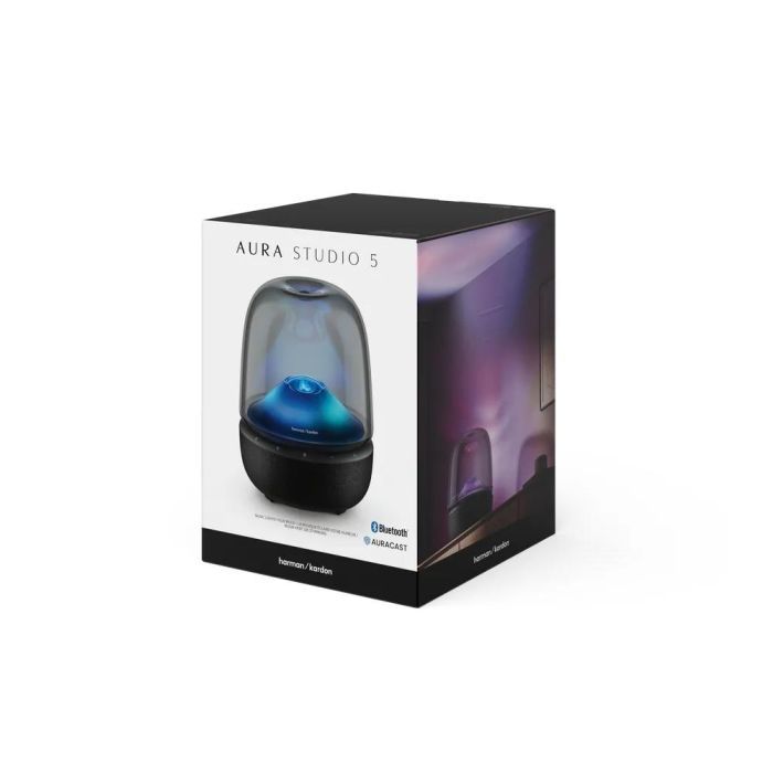 Акустична система Harman Kardon Aura Studio 5 White/Silver (HKAURAS5WFBSEP) зображення 10