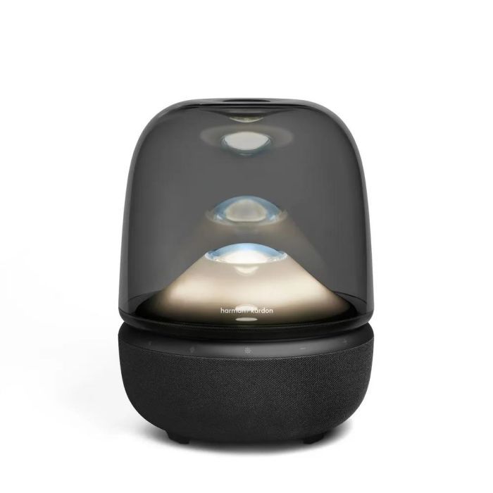 Акустична система Harman Kardon Aura Studio 5 White/Silver (HKAURAS5WFBSEP) зображення 4