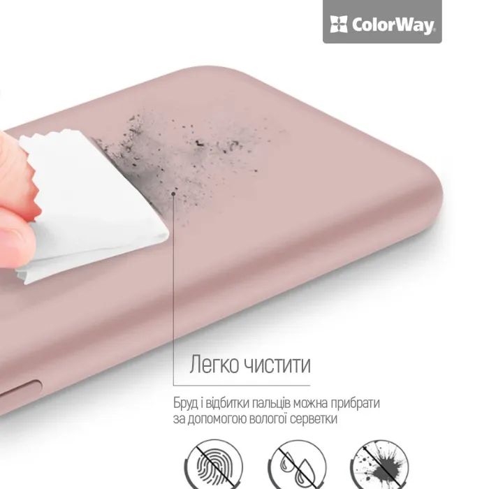 Чохол до мобільного телефона ColorWay Liquid Silicone Xiaomi Redmi Note 15 Pro Grey (CW-CLSXRN15P-GY) зображення 6