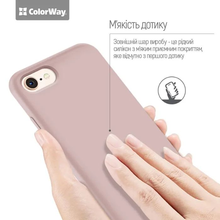 Чохол до мобільного телефона ColorWay Liquid Silicone Xiaomi Redmi Note 15 Pro Grey (CW-CLSXRN15P-GY) зображення 7