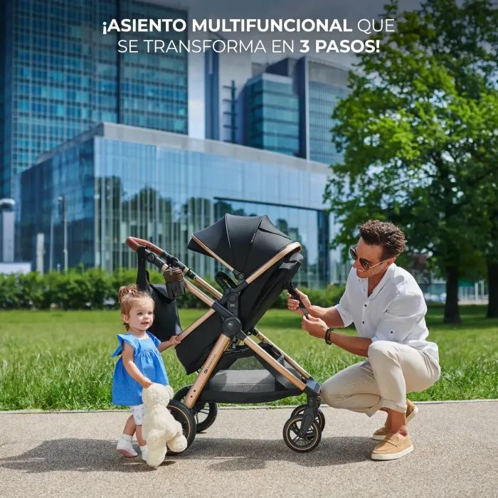 Коляска Kinderkraft 2 в 1 Esme Black (KSESME00BLK2000) (5902533929665) зображення 12