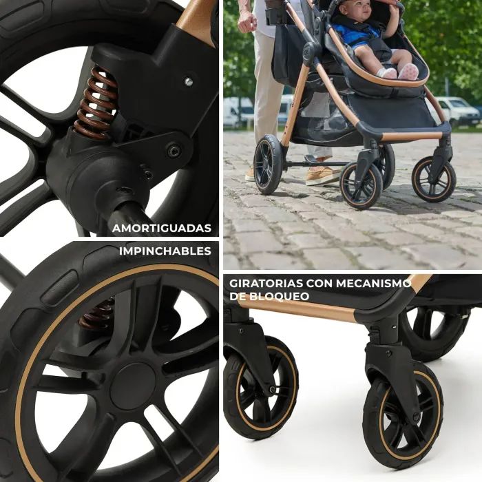 Коляска Kinderkraft 2 в 1 Esme Black (KSESME00BLK2000) (5902533929665) зображення 8