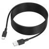 Дата кабель USB 2.0 AM to USB-C 3.0m silicone BX113 black BOROFONE (6941991115554) зображення 4