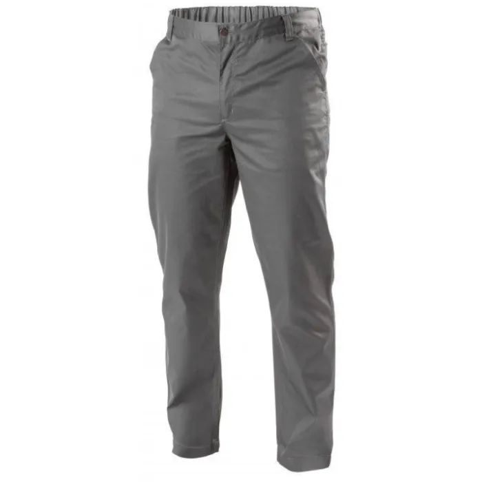 Штани робочі Hoegert FABIAN HT5K309-3XL 65% поліестер/35% бавовна темно-сірі, 3XL (58) (HT5K309-3XL)