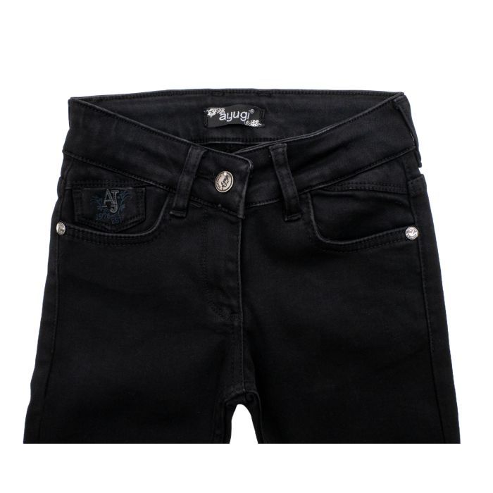 Джинсы детские A-Yugi утепленные (7294-116G-black) изображение 2