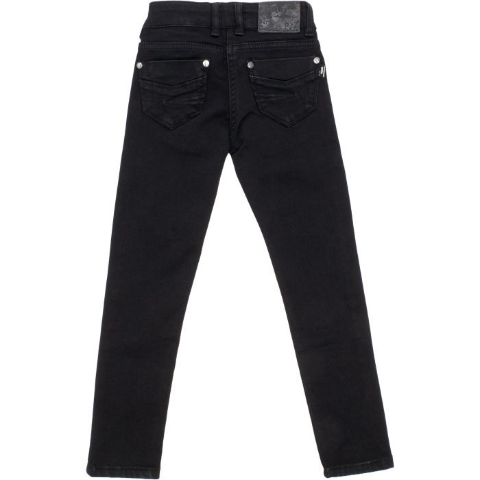 Джинсы детские A-Yugi утепленные (7294-116G-black) изображение 3