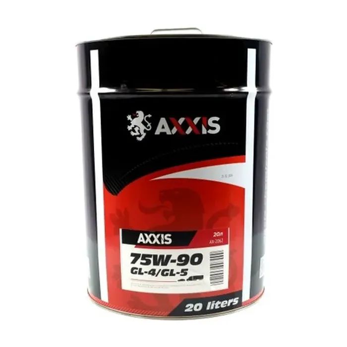 Трансмиссионное масло AXXIS 75W-90 GL-4 / GL-5  20л (AX-2062)