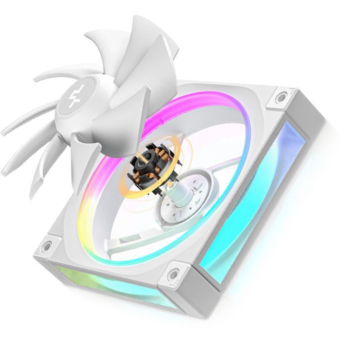 Система жидкостного охлаждения Deepcool LQ360 Ultra ARGB WH (R-LQ360-WHASMC-G-1) изображение 7