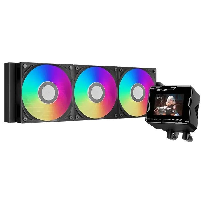 Система рідинного охолодження PcCooler GT360M ARGB Display BK