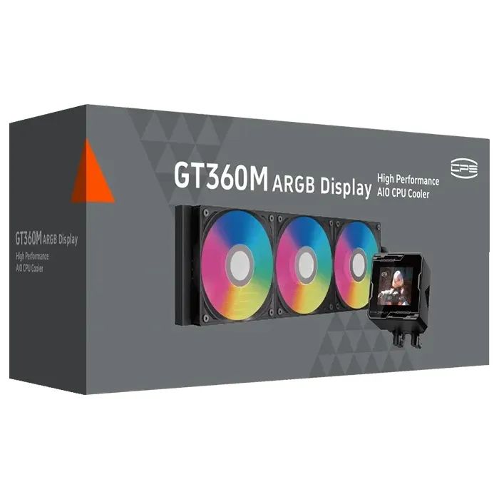 Система рідинного охолодження PcCooler GT360M ARGB Display BK зображення 5