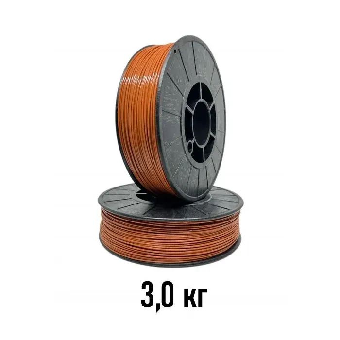 Пластик для 3D-принтера 3Dfilament PetG 1.75 мм 3,0 кг Terracotta (2100000008957)