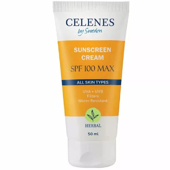 Засіб від засмаги Celenes Herbal Sunscreen Cream Spf 100 Max 50 мл (7350104248260)