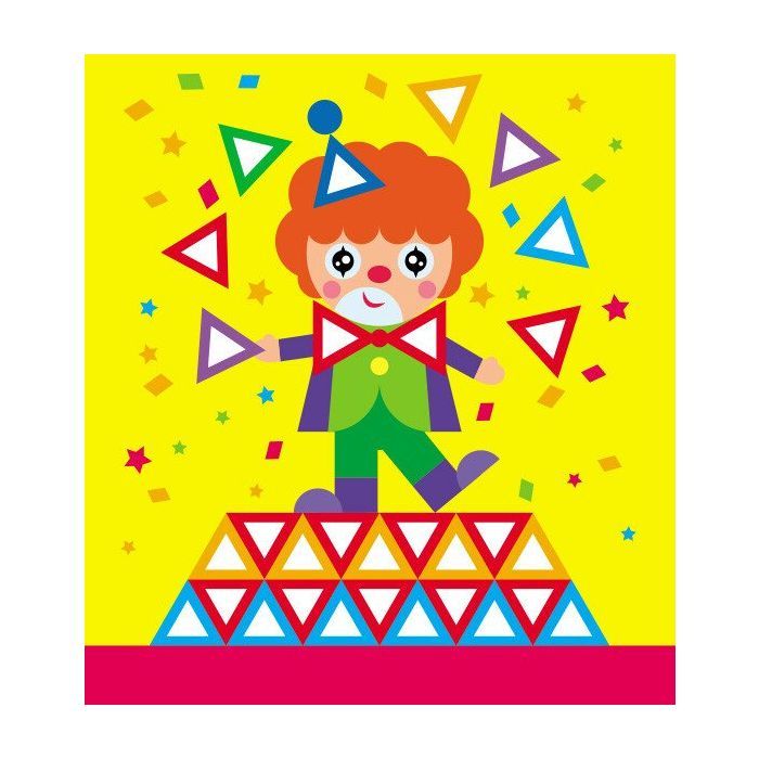 Книга Мозаїка з наліпок. Для дітей від 4 років. Трикутники Ранок (9789667516086) изображение 3