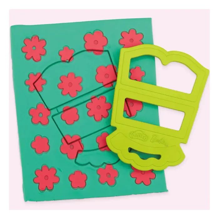 Набір для творчості Hasbro Play-Doh Barbie Квітковий візерунок та бахрома (G1360) зображення 3