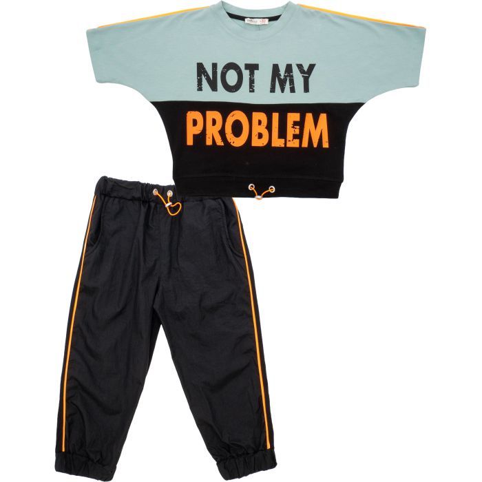 Набор детской одежды Smile NOT MY PROBLEM (5067-152G-mint)