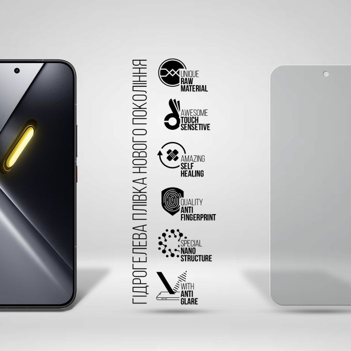 Пленка защитная Armorstandart hydrogel Matte Xiaomi Poco X8 Pro 5G (ARM90685) изображение 2