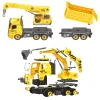 Конструктор Otamanko Автоконструктор 3-в-1 Строительная служба Кран (FY003A (yellow)) изображение 2