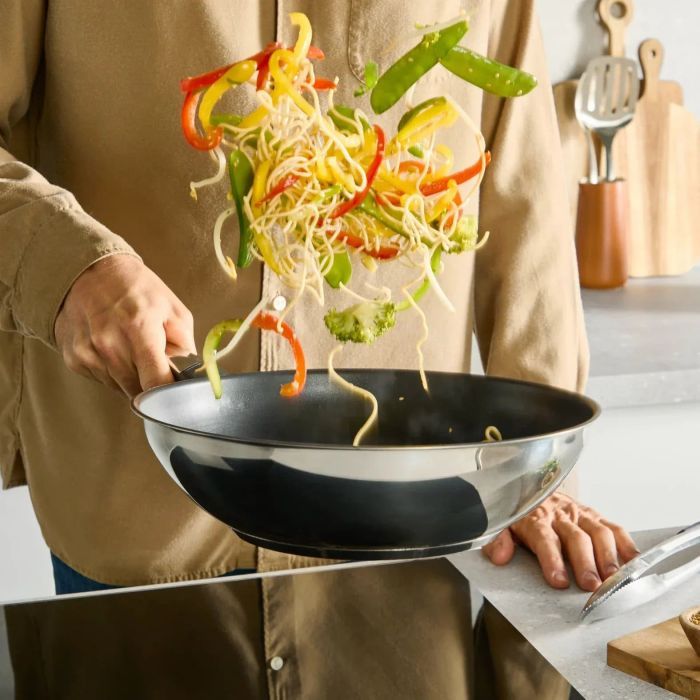 Сковорода Tefal ВОК Emotion+, 28см, чорний (E3271944) изображение 3