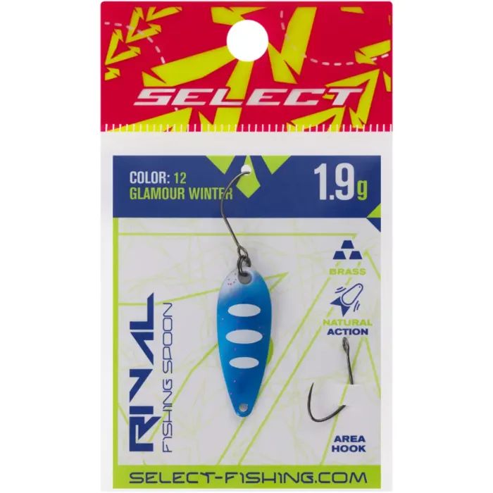 Блесна Select Rival 1.9g 30mm 20 Dark Blinker (1870.79.99) изображение 2