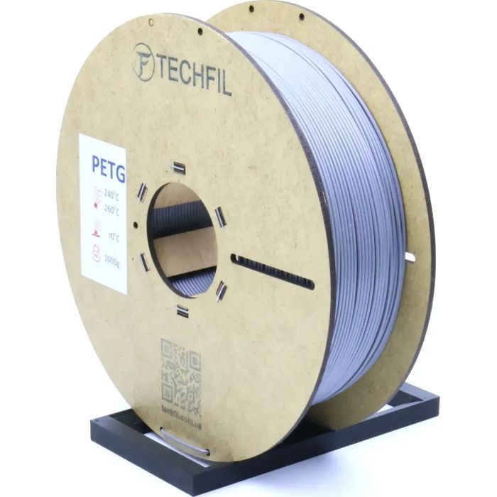 Пластик для 3D-принтера Techfil ABS 171 1.75 мм 1 кг light gray (ABS171-1000-GREY-LIGHT)