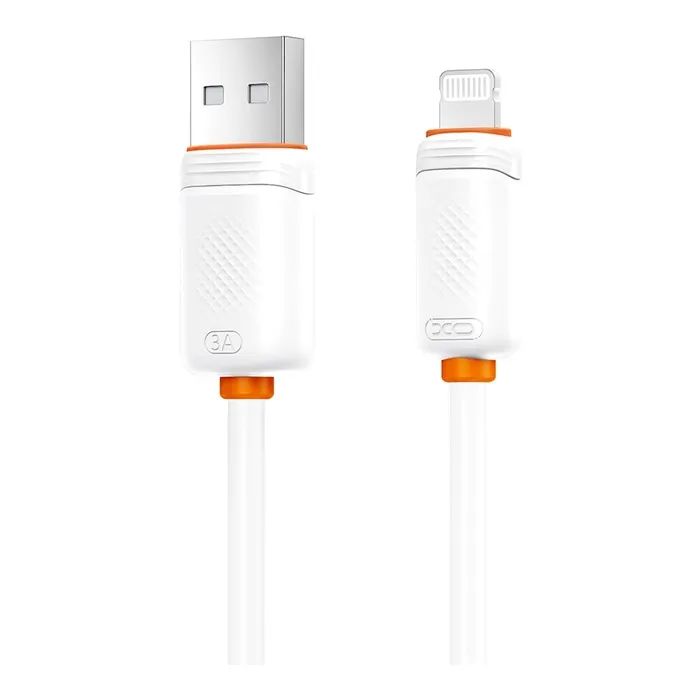 Дата кабель USB 2.0 AM to Lightning 1.0m 3A black XO (NB302-AI.black)