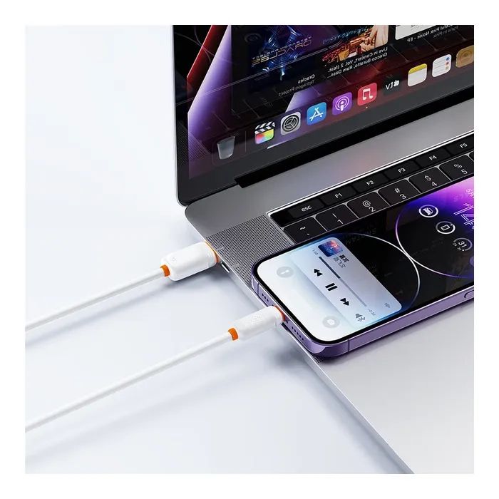 Дата кабель USB 2.0 AM to Lightning 1.0m 3A black XO (NB302-AI.black) изображение 4