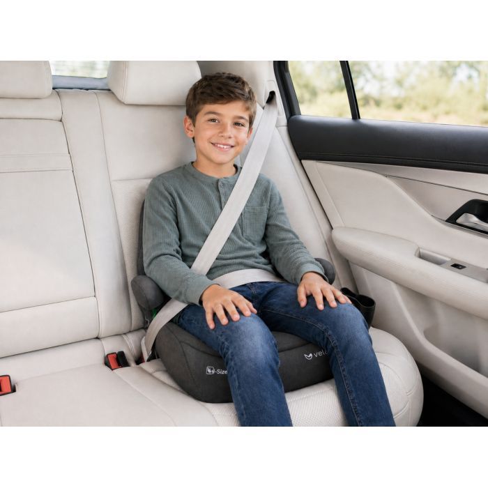 Автокресло Velano Gravo i-Size 125150 см, ISOFIX + підстаканник, black (48144) изображение 5