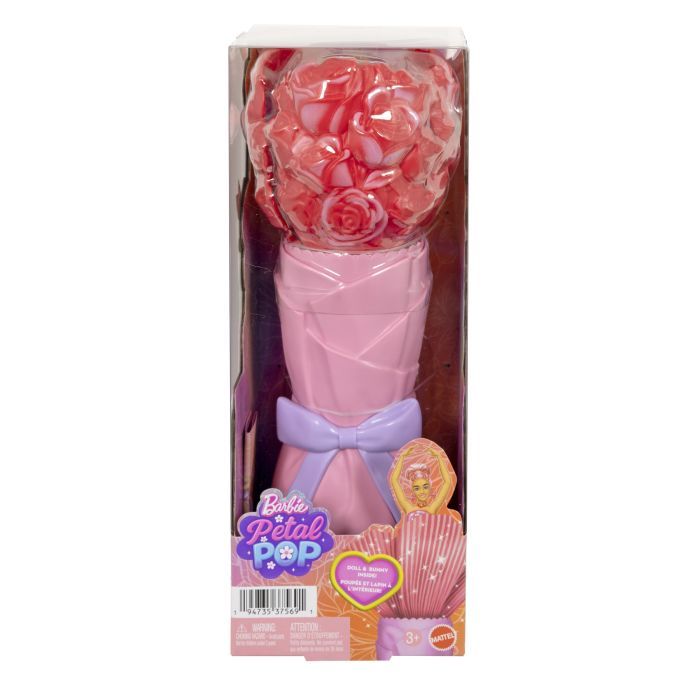 Кукла Barbie набор-сюрприз Petal Pop Красная роза (JMF59) изображение 5