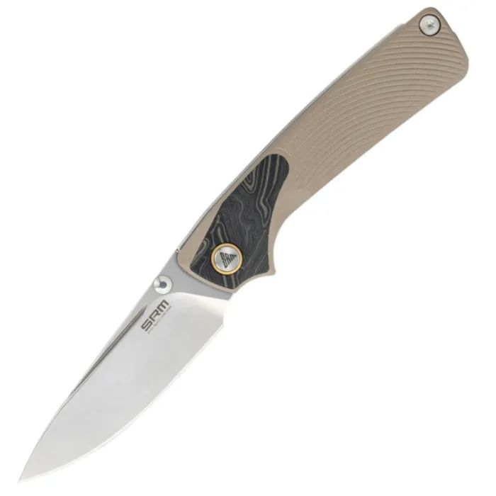 Ніж SRM Dome, Brown G10, Stonewash (106M-GW) зображення 2