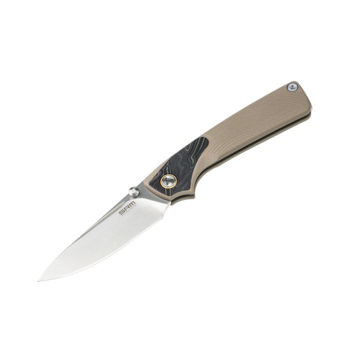 Нож SRM Dome, Brown G10, Stonewash (106M-GW) изображение 3