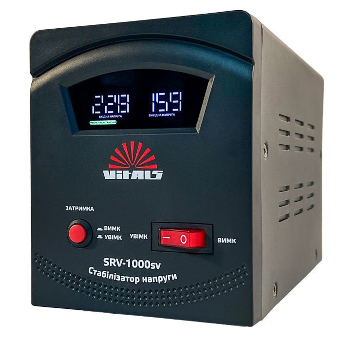 Стабилизатор напряжения Vitals SRV-1000sv (246600) изображение 9