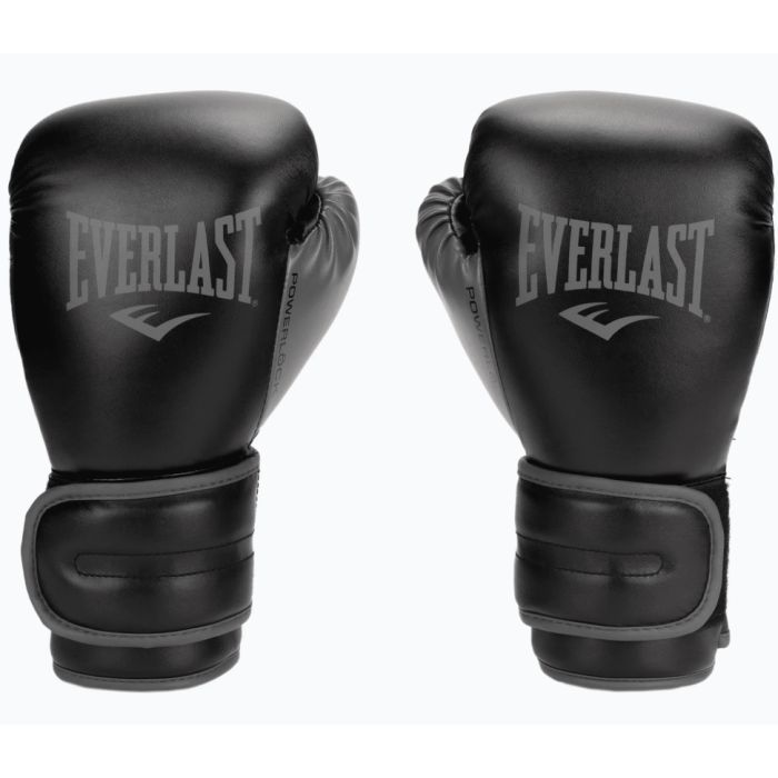 Боксерские перчатки Everlast PowerLock Boxing Training Gloves P00002285 чорний 14 унцій (009283608347) изображение 3