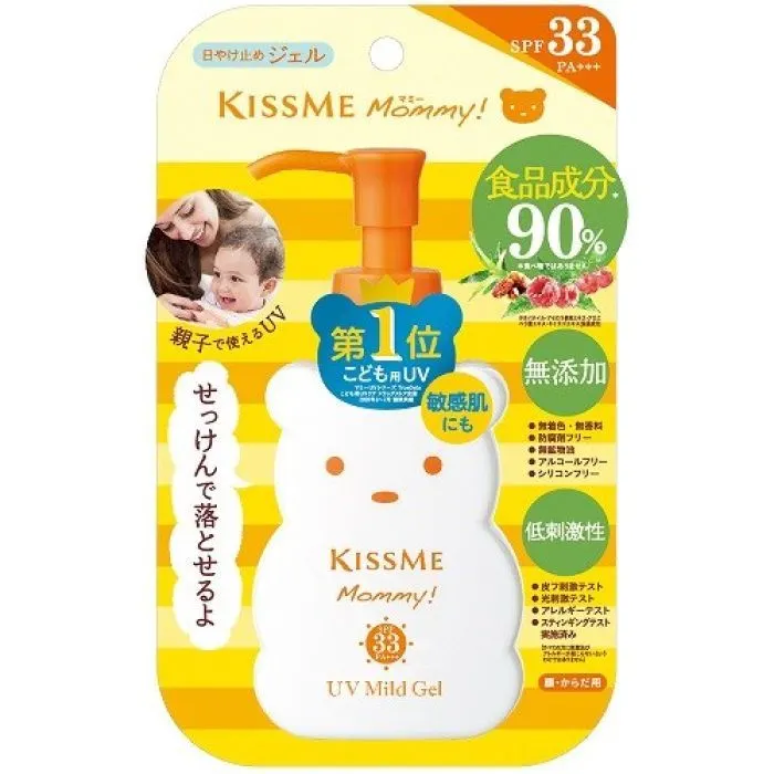 Средство от загара Isehan Mammy UV Mild Gel SPF33+ PA++++ Детский 100 г (4901433074902)