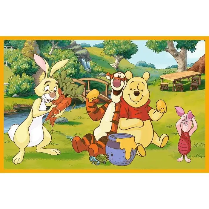 Пазл Trefl Disney Winnie the Pooh День у саду 2х24 елемента (5900511344363) зображення 3