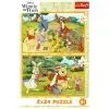 Пазл Trefl Disney Winnie the Pooh День у саду 2х24 елемента (5900511344363) зображення 4