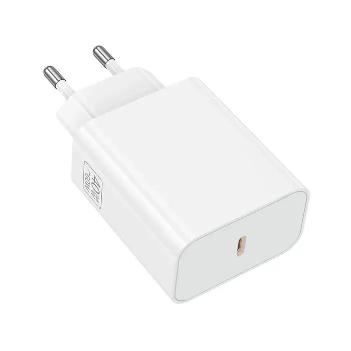 Зарядное устройство BOROFONE BA109A USB-C PD40W white (6941991126888) изображение 5