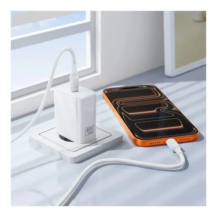 Зарядное устройство BOROFONE BA109A USB-C PD40W white (6941991126888) изображение 8