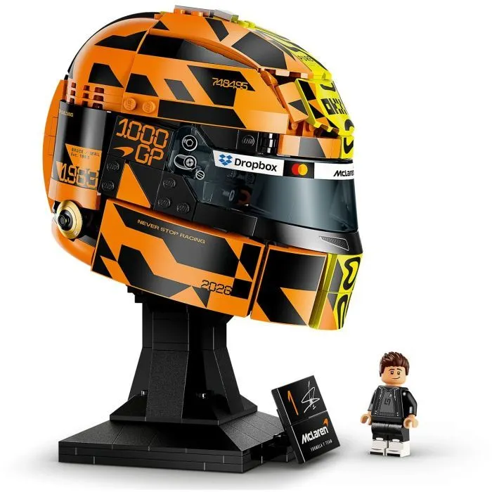 Конструктор LEGO Editions Шлем Ландо Норриса из команды McLaren, 793 детали (43023) изображение 4