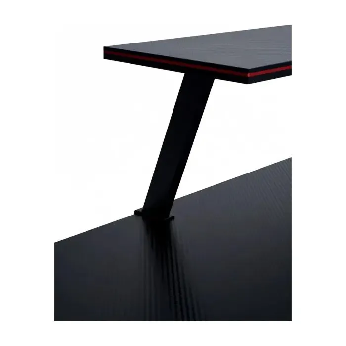 Комп'ютерний стіл GT Racer T-1741 Black (T-1741 (130x130x45x73) Black) зображення 11