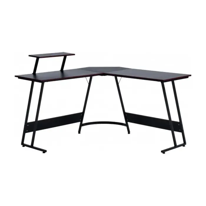 Комп'ютерний стіл GT Racer T-1741 Black (T-1741 (130x130x45x73) Black)