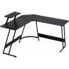 Комп'ютерний стіл GT Racer T-1741 Black (T-1741 (130x130x45x73) Black) зображення 2