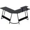 Комп'ютерний стіл GT Racer T-1741 Black (T-1741 (130x130x45x73) Black) зображення 5