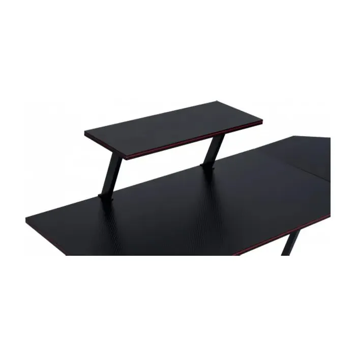 Комп'ютерний стіл GT Racer T-1741 Black (T-1741 (130x130x45x73) Black) зображення 6
