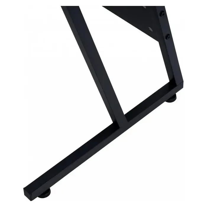 Комп'ютерний стіл GT Racer T-1741 Black (T-1741 (130x130x45x73) Black) зображення 9